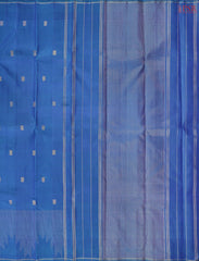 Star Command Blue Kanchipuram Silk Saree