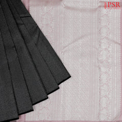 Black Kanchipuram Silk Saree