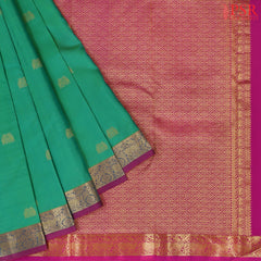 Jade Green Fancy Kanchipuram Silk Saree
