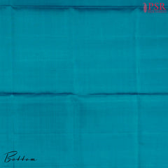 Peacock Teal Silk Dress Material