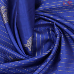 Lapis Blue Kanchipuram Silk Saree