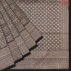 Black Summer Silk Saree