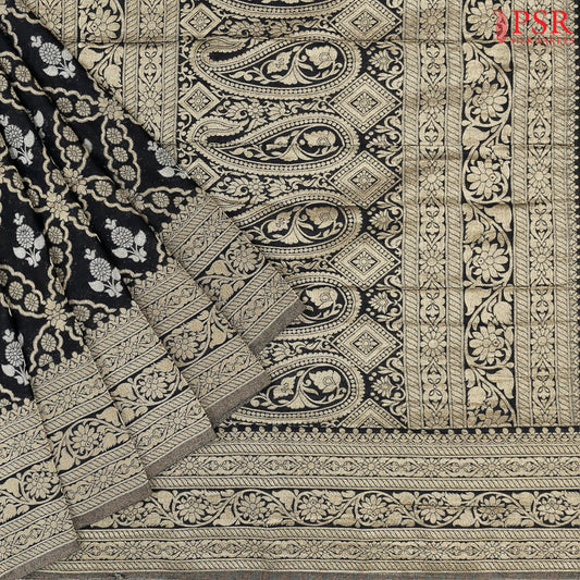 Black Georgette Saree