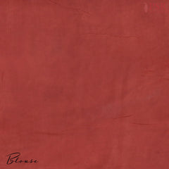 Vintage Red Modal Silk Saree