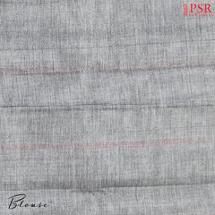 Grey Kalakshetra Kovai Cotton Saree