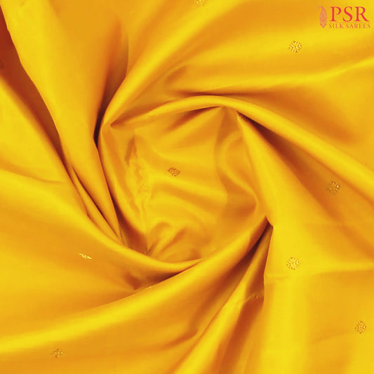 Yellow Kanchipuram Silk Saree