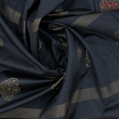 Black Soft Art Silk Saree