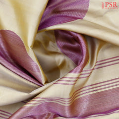 Ginger Tan Kanchipuram Silk Saree