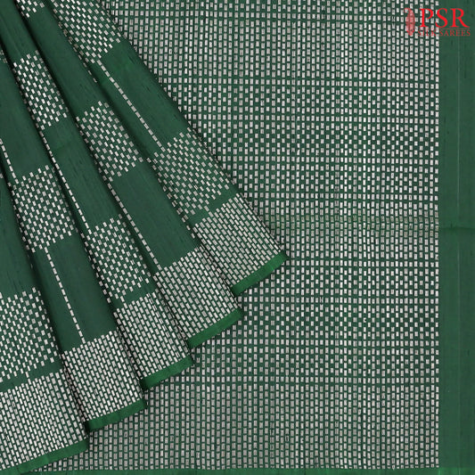 Dark Green Soft Silk Saree