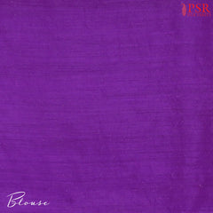 Violet Chiniya Silk Saree