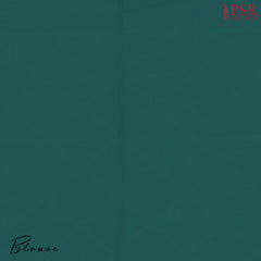 Dark Pine Green Byloom Cotton Saree