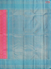 Royal Pink Bridal Kanchipuram Silk Saree