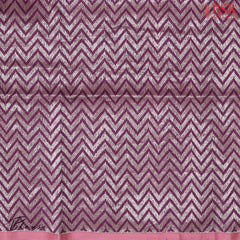Tyrian Purple Banarasi Silk Saree