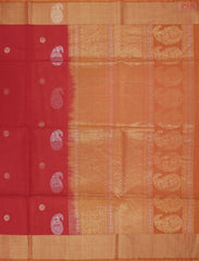 Red Silk Cotton Saree