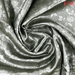 Silver Green Tissue Silk Saree