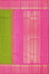 Apple Green Kanchipuram Silk Saree