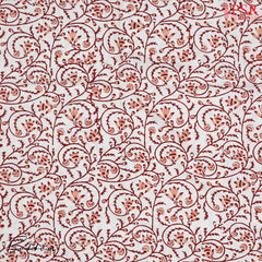 Dark Puce Pink Pure Cotton Dress Material