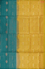 Pine Green Soft Silk Saree