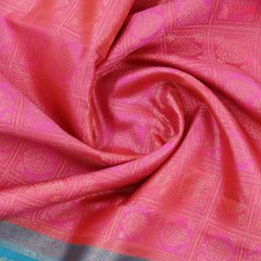 Royal Pink Bridal Kanchipuram Silk Saree