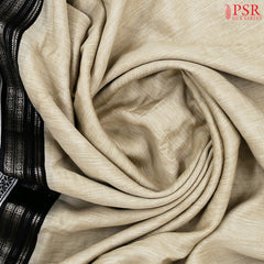Tussar Beige Assam Saree