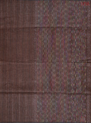 Brown Linen Saree