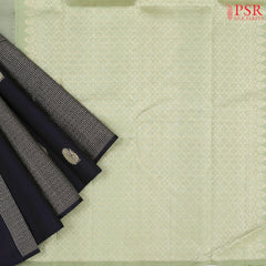 Black Kanchipuram Silk Saree