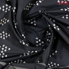 Black Pochampally Silk Saree