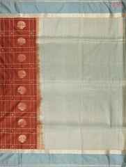 Copper Soft Art Silk Saree