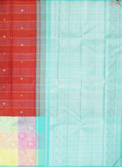 Red Kanchipuram Silk Saree