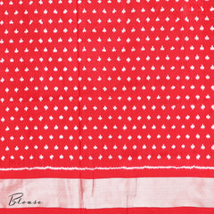 Black Pochampally Silk Saree