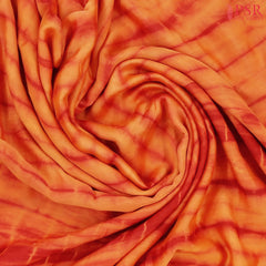 Orange Assam Saree