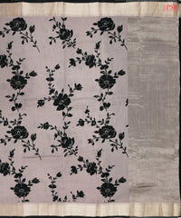 Misty Mauve Asssam Saree