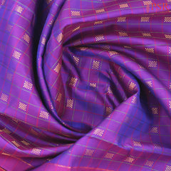 Dark Orchid Kanchipuram Silk Saree