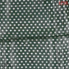 Silver Green Tissue Silk Saree