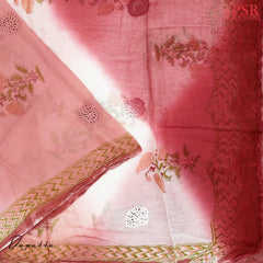 Dark Puce Pink Pure Cotton Dress Material
