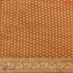 Bronze Semi Banaras Saree