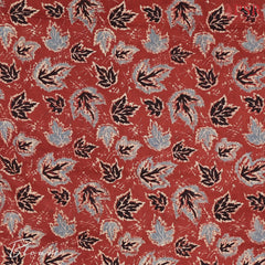 Antique Red Jaipur Cotton Printed Saree
