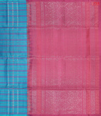 Robin Egg Blue Soft Silk Saree