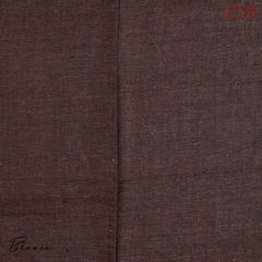 Brown Linen Saree
