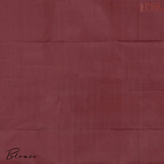 Auburn Fancy Kanchipuram Silk Saree