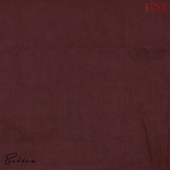 Brown Tassar Dress Material