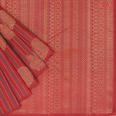 Barn Red Soft Silk Saree