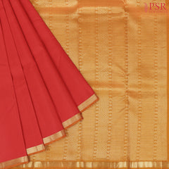 Red Arani Silk Saree