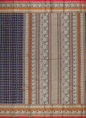 Midnight Blue Kalakshetra Kovai Cotton Saree