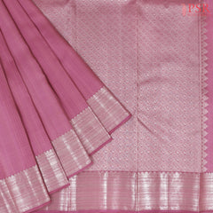 Onion Pink Kanchipuram Silk Saree