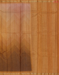 Shades Of Orange Kadhi Tussar Silk Saree