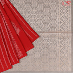 Red Soft Art Silk Saree