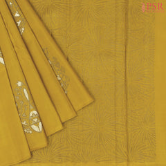 Old Gold Kanchipuram Silk Saree