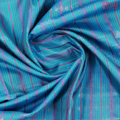 Robin Egg Blue Soft Silk Saree