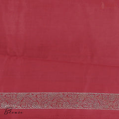 Mustard Yellow Chiniya Silk Saree